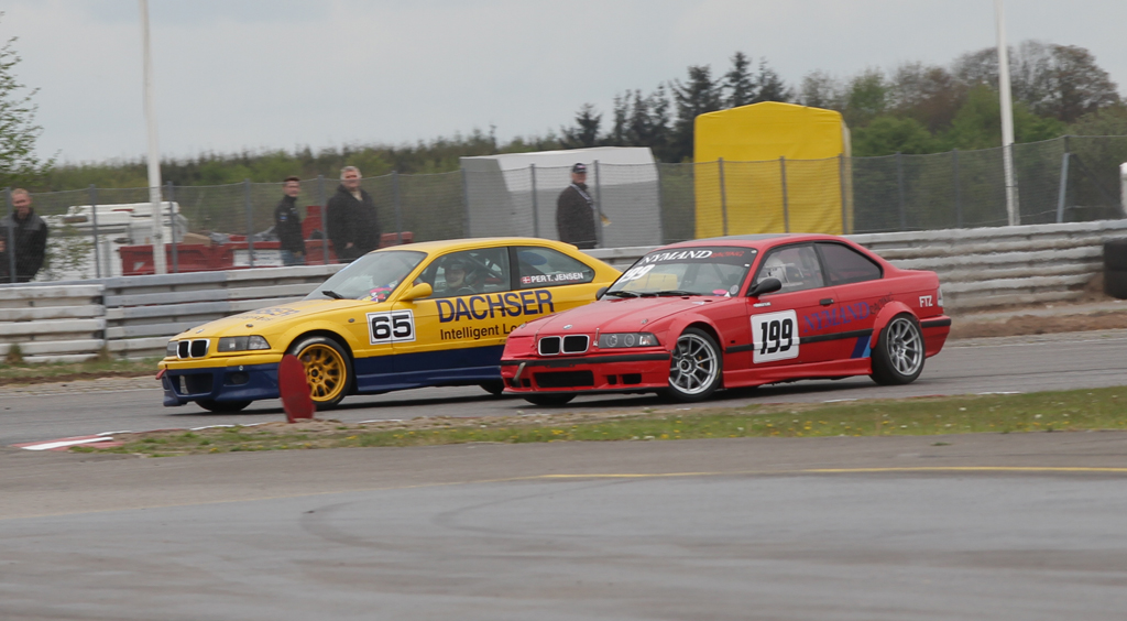 Per T Jensen og Dennis Nymand Andersen.
(Foto: Motorsporten.dk)